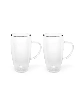 BREDEMEIJER | Verre à double paroi Cappuccino/Latte Macchiato lot de 2 0,4 l | 